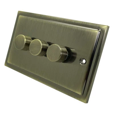 Deco Antique Brass Intelligent Dimmer