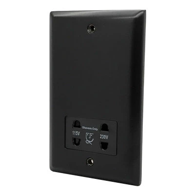 Grande Black Shaver Socket