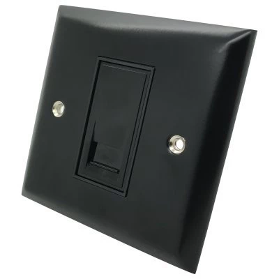 Grande Black RJ45 Network Socket