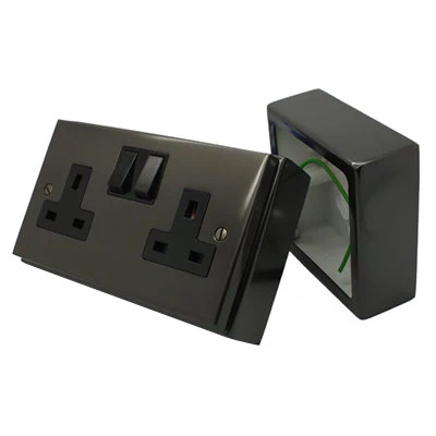 Surface Mount Boxes (Wall Boxes)  Bronze  