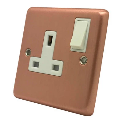 Timeless Classic Brushed Copper Intermediate Toggle (Dolly) Switch