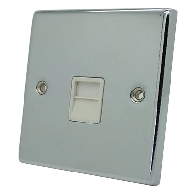 Timeless Classic Polished Chrome Telephone Master Socket