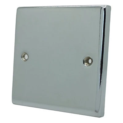 Timeless Classic Polished Chrome Blank Plate