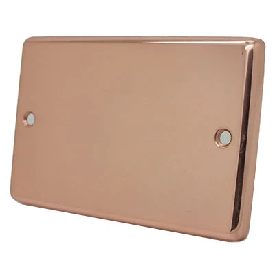 Timeless Classic Polished Copper Blank Plate