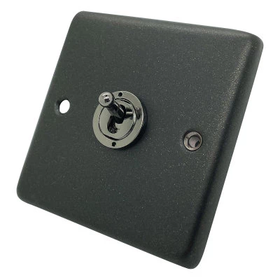 Timeless Black Graphite Toggle (Dolly) Switch