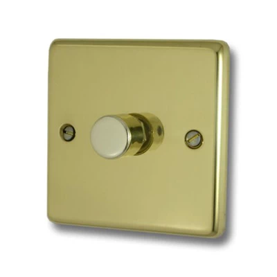 Timeless Polished Brass Intelligent Dimmer