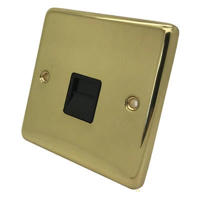 Timeless Polished Brass Telephone Extension Socket