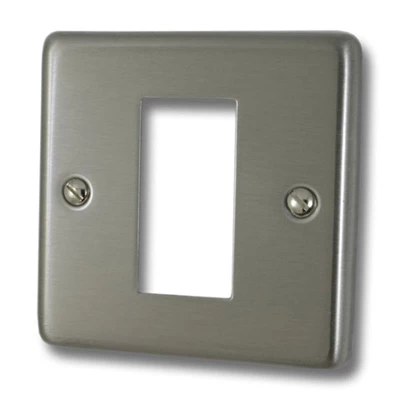 Timeless Satin Stainless Modular Plate