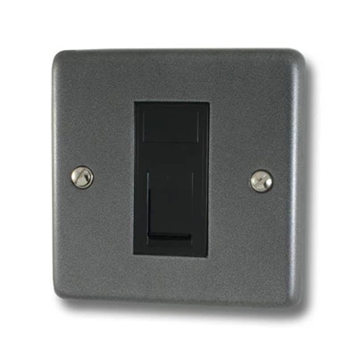 Timeless Dark Pewter RJ45 Network Socket