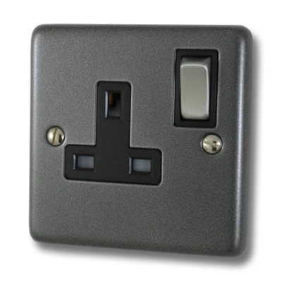 Timeless Dark Pewter Toggle (Dolly) Switch