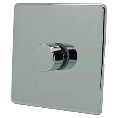 Smooth Polished Chrome LED Dimmer