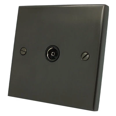 Edward Bronze TV Socket