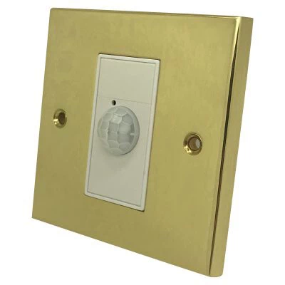 Edward Polished Brass PIR Switch