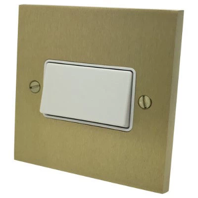 Edward Satin Brass Fan Isolator