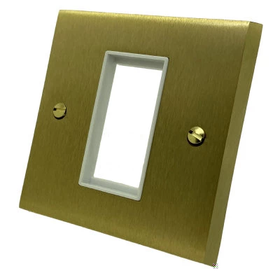 Edward Satin Brass Modular Plate