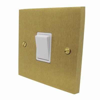 Edward Satin Brass Telephone Extension Socket