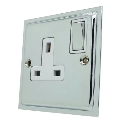 Nouveau Polished Chrome Intermediate Toggle (Dolly) Switch