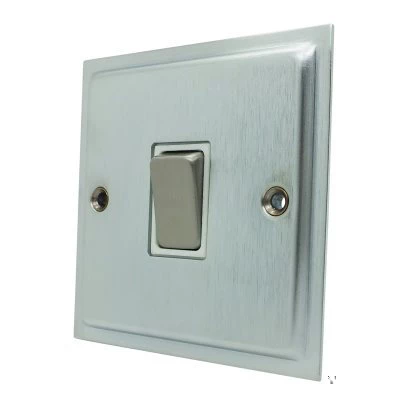 Nouveau Satin Chrome Light Switch