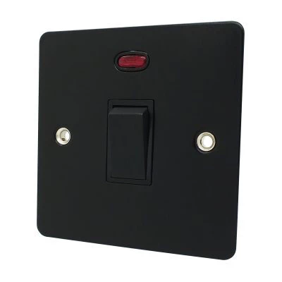 Flat Black 20 Amp Switch