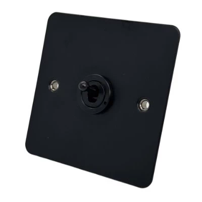 Flat Black Intermediate Toggle (Dolly) Switch