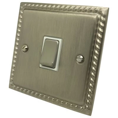 Rope Edge  Satin Nickel  