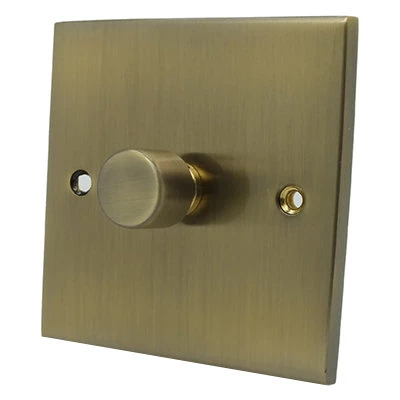 Trim Antique Brass LED Dimmer