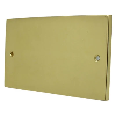 Trim Polished Brass Blank Plate