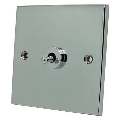 Trim Polished Chrome Toggle (Dolly) Switch