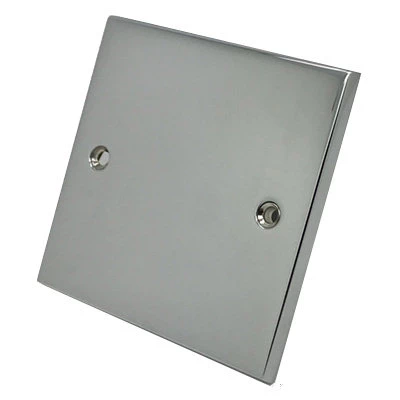 Trim Polished Chrome Blank Plate