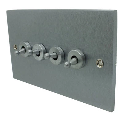 Trim Satin Chrome Toggle (Dolly) Switch