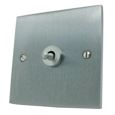 Trim Satin Chrome Intermediate Toggle (Dolly) Switch