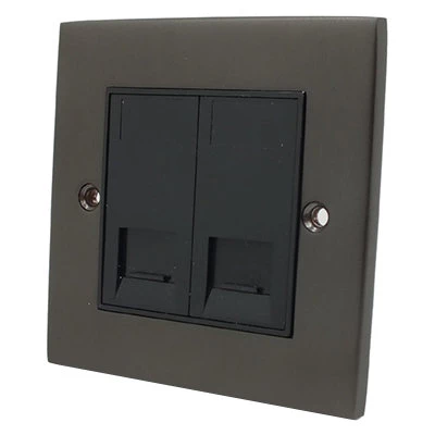 Trim Silk Bronze Telephone Extension Socket