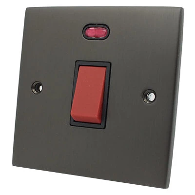 Trim Silk Bronze Cooker (45 Amp Double Pole) Switch