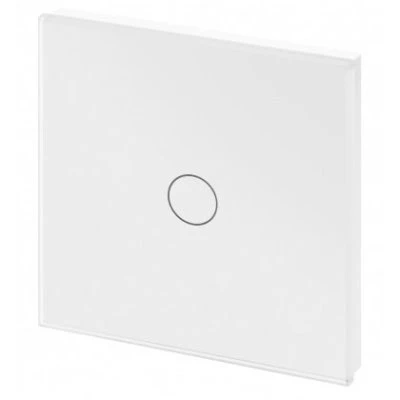 RetroTouch Crystal White Glass Touch Light Switch