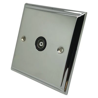 Mondo Polished Chrome TV Socket