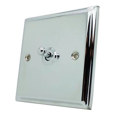 Mondo Polished Chrome Intermediate Toggle (Dolly) Switch