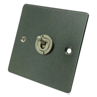 Slim Dark Pewter Intermediate Toggle (Dolly) Switch