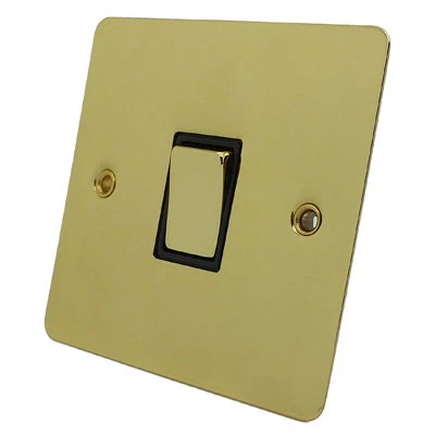 Slim Polished Brass PIR Switch