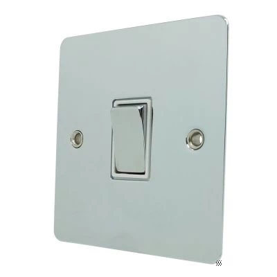 Slim Polished Chrome Intermediate Light Switch