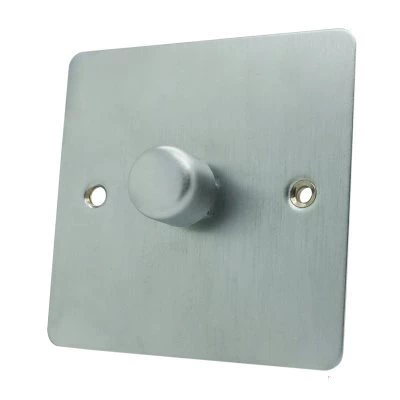 Slim Satin Chrome LED Dimmer