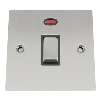 Slim Satin Chrome 20 Amp Switch