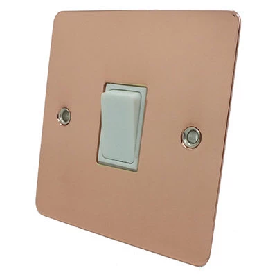 Slim Polished Copper Light Switch