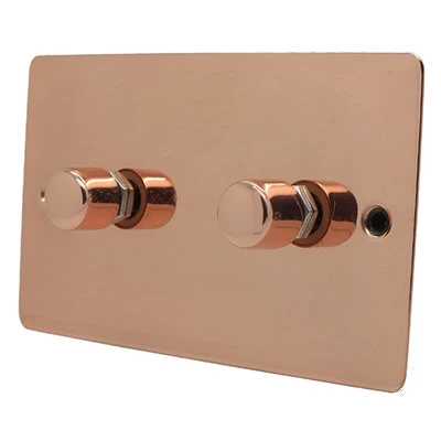 Slim Polished Copper Intelligent Dimmer