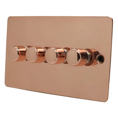 Slim Polished Copper LED Dimmer