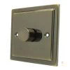 Deco Antique Brass Intelligent Dimmer - Click to see large image