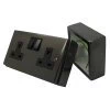 Metal Clad Surface Mount Boxes Metal Clad Surface Mount Boxes (Wall Boxes) - Click to see large image