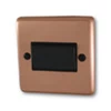 Timeless Classic Brushed Copper Fan Isolator - Click to see large image