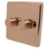 Timeless Classic Polished Copper Intelligent Dimmer - Click to see large image