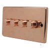 Timeless Classic Polished Copper Intelligent Dimmer - Click to see large image