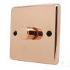 Timeless Classic Polished Copper Intelligent Dimmer - Click to see large image